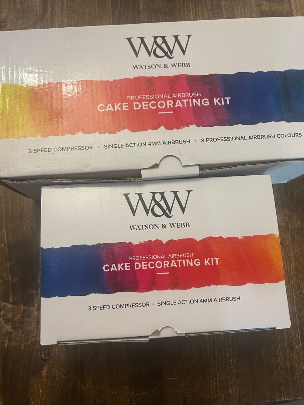 NEW W&W Professional Airbrush Cake Decorating Kit